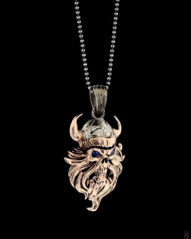 Viking Figürlü Kolye