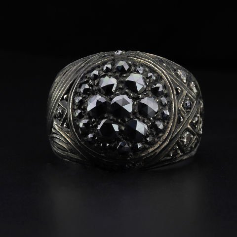 Elmas Kesim Taşlı Yüzük