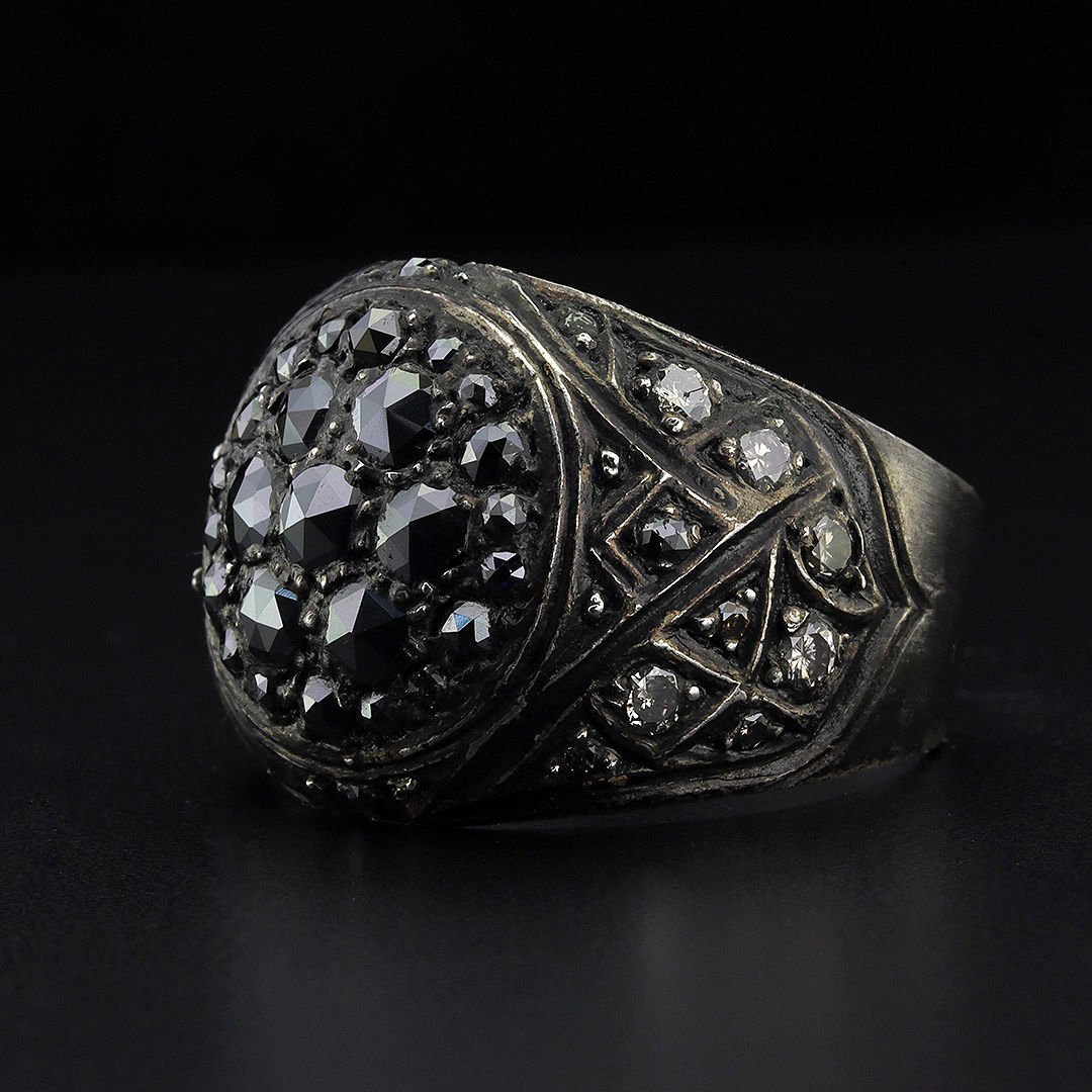 Elmas Kesim Taşlı Yüzük