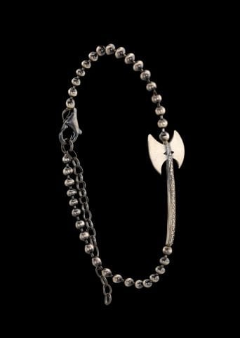 Balta Figürlü Zincir Bileklik