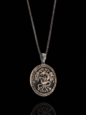 Yggdrasil & Níðhöggr Kolye