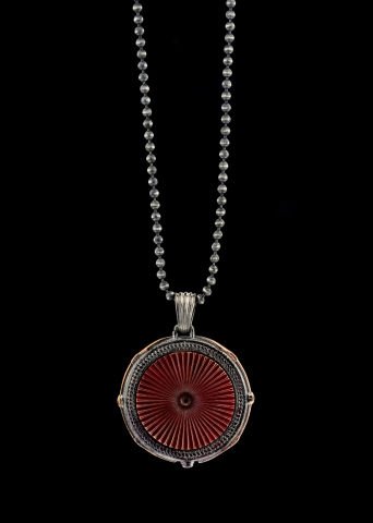 Yaşam Çarkı Figürlü Kolye