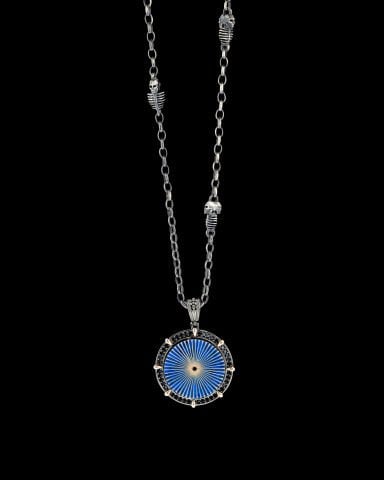 Yaşam Çarkı Figürlü Kolye