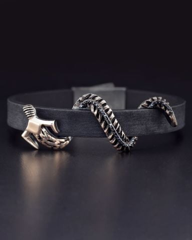Sarmal Kılıç Figürlü Bileklik
