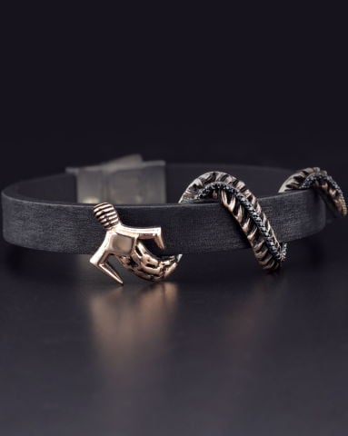 Sarmal Kılıç Figürlü Bileklik