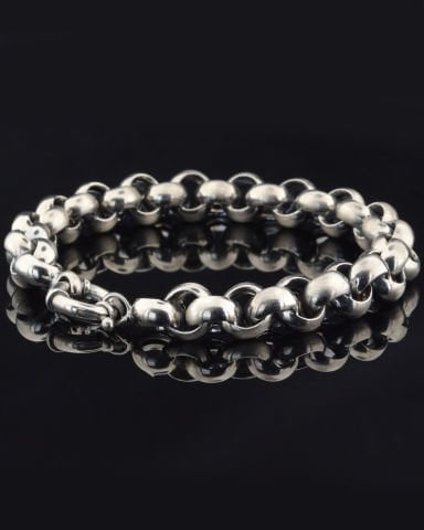 Özel Tasarım Gümüş Zincir Bileklik