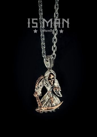 Ölüm Meleği Figürlü Kolye