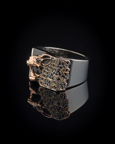 Aslan Figürlü Yüzük