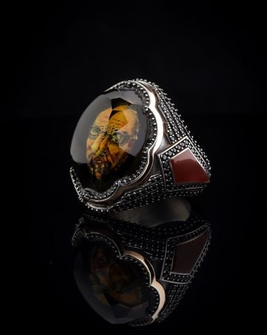 Pırlanta Taşlı Breaking Bad Konsept Yüzük