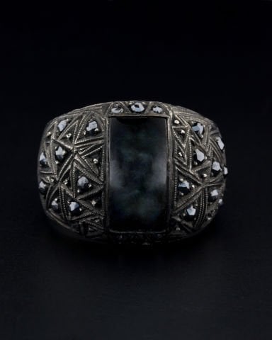 Labradorit Taşlı Yüzük