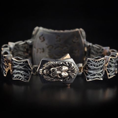 Jaguar Figürlü Bileklik