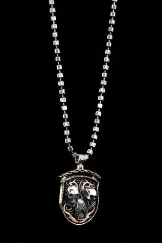 Üç Maymun Figürlü Kolye