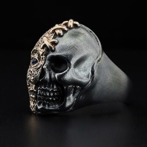 Face&Skull Yüzük