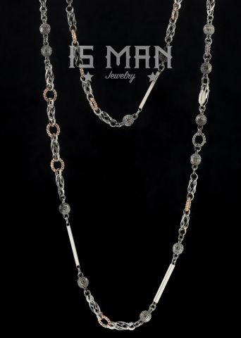 -YENİ-Modern Tasarım Gümüş Zincir Koleksiyonu 08