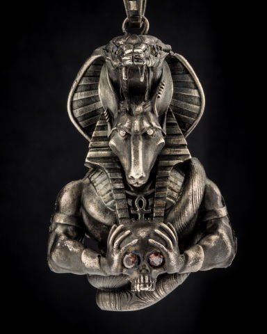 Anubis Figürlü Kolye