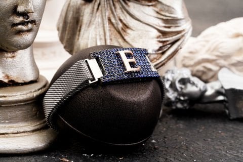 Harf İşli Çelik Örgü Kordon Bileklik