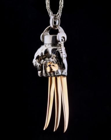 X-Man Wolverine Pençesi Figürlü Kolye