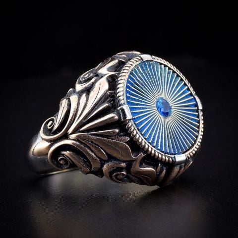 Yaşam Çarkı Figürlü Yüzük