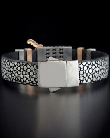 Vatoz Derisi Zülfikar Kılıcı Figürlü Bileklik