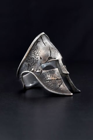 Miğfer Figürlü Yüzük