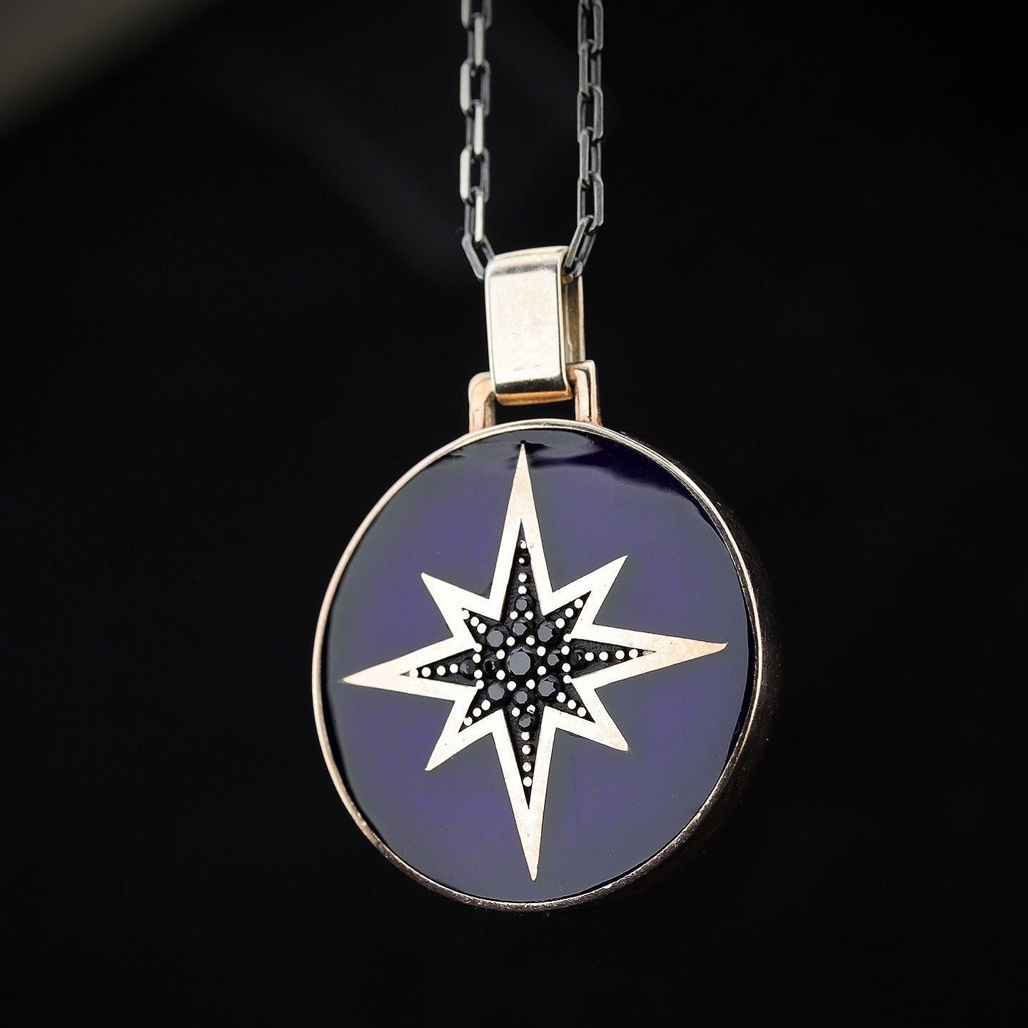Kutup Yıldızı Figürlü Kolye