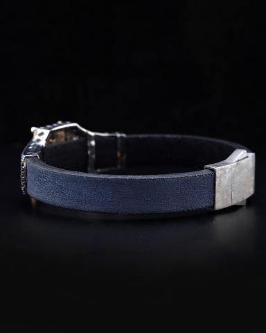 Çapa Figürlü Gümüş Bileklik