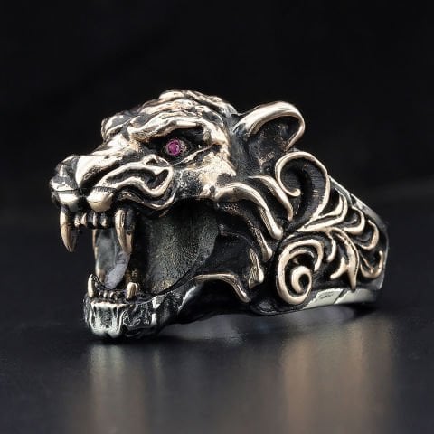 Üç Boyutlu Kaplan Yüzük