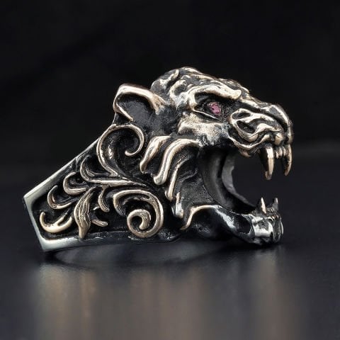 Üç Boyutlu Kaplan Yüzük