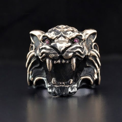 Üç Boyutlu Kaplan Yüzük