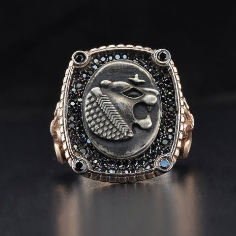 Lidya Aslanı Sikke Figürlü Yüzük