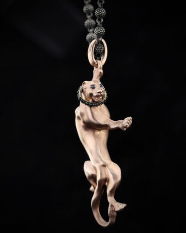 Üç Boyutlu Kaplan Kolye