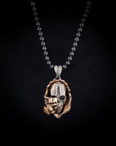 Maskeli Kurukafa Kolye