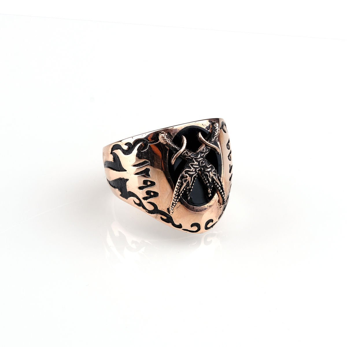 Zülfikar Kılıcı Figürlü Gümüş Zihgir