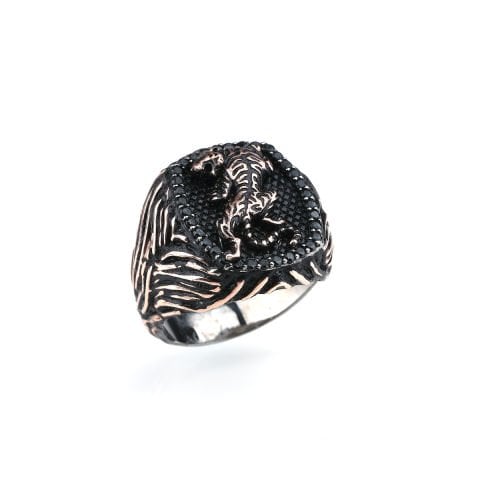 Panter Figürlü Yüzük 355