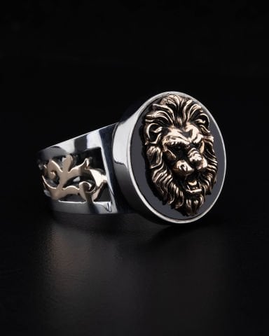 Aslan Figürlü Yüzük 328