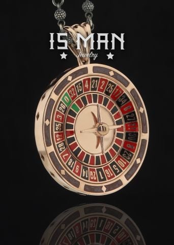 Kumarbaz Koleksiyonu Rulet Kolye