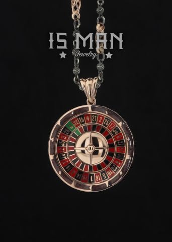 Kumarbaz Koleksiyonu Rulet Kolye