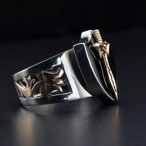 Kılıç ve Kalkan Figürlü Yüzük 299