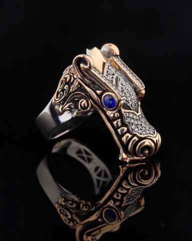 Ejderha Figürlü Yüzük