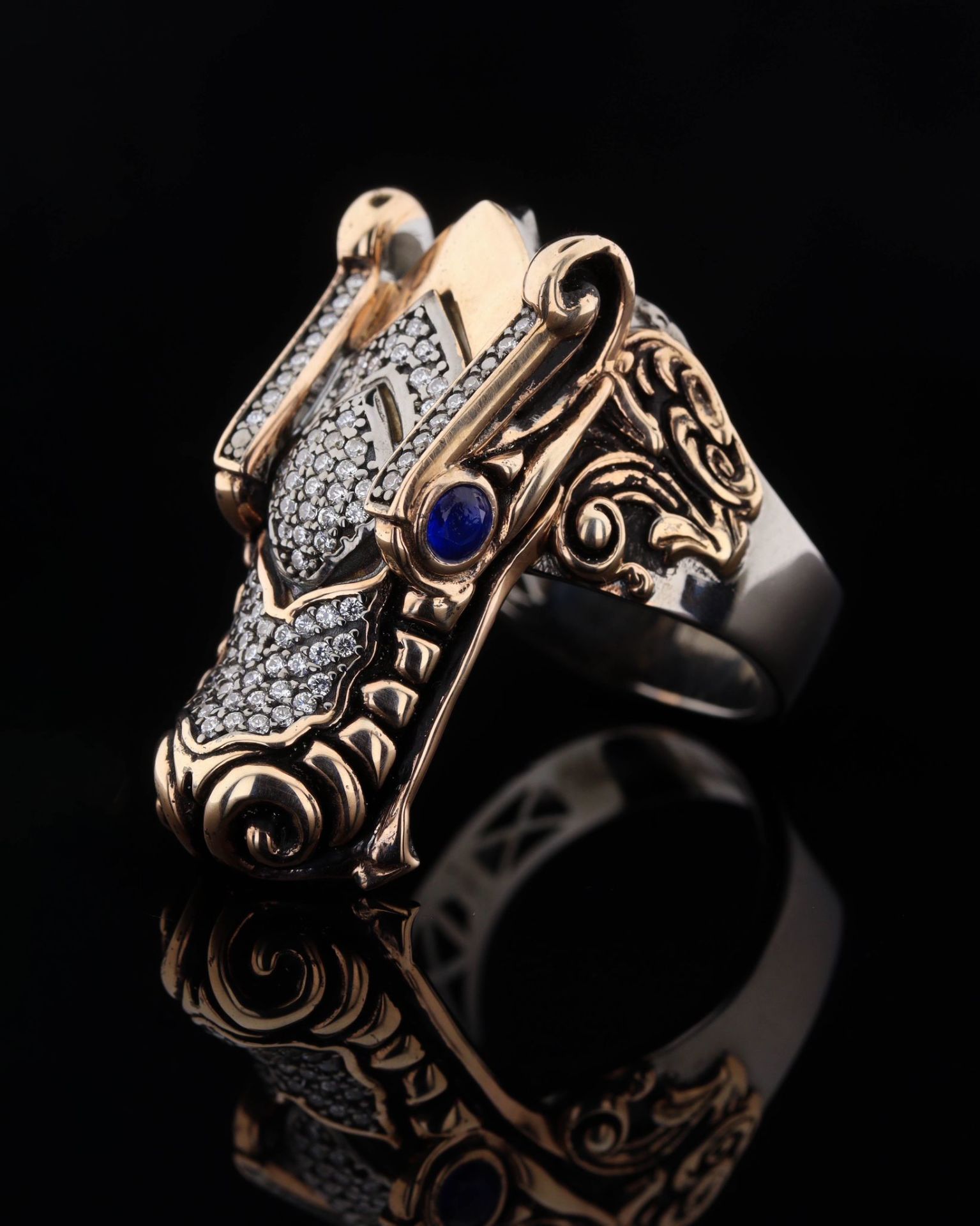 Ejderha Figürlü Yüzük