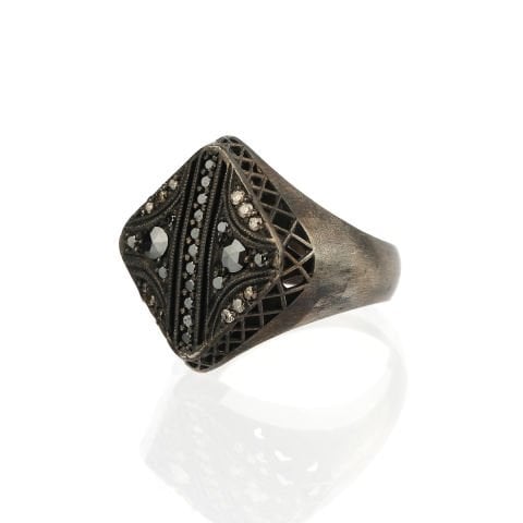 Elmas ve Pırlanta İşli Yüzük