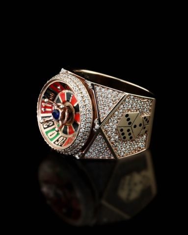 Kumarbaz Koleksiyonu Özel Tasarım Gümüş Yüzük