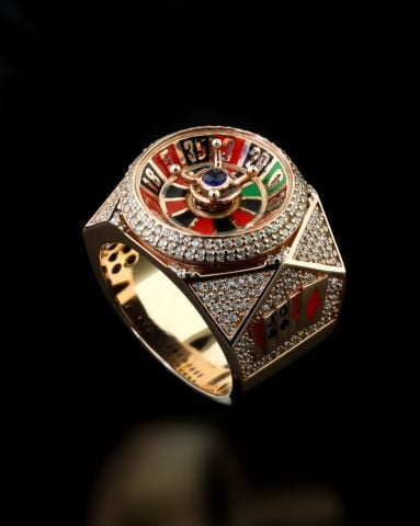 Kumarbaz Koleksiyonu Özel Tasarım Gümüş Yüzük