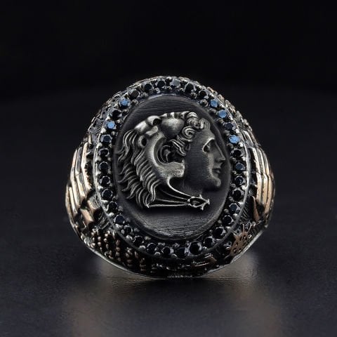 III. Aleksandros; Büyük İskender Sikke Figürlü Yüzük