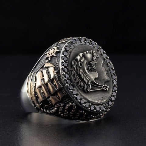 III. Aleksandros; Büyük İskender Sikke Figürlü Yüzük