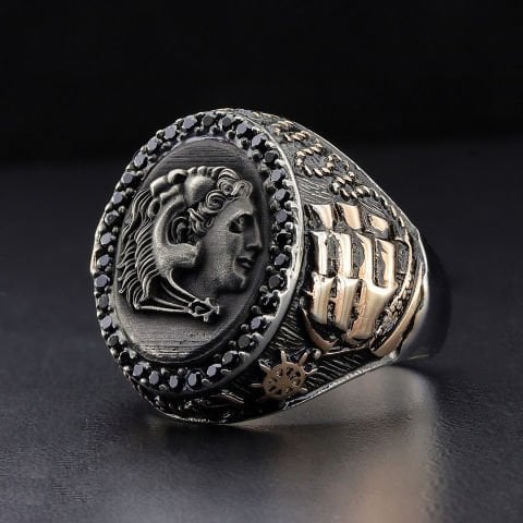 III. Aleksandros; Büyük İskender Sikke Figürlü Yüzük