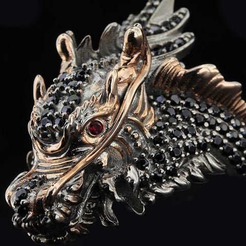 Taşlı Ejderha Yüzük