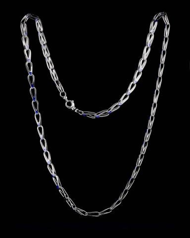 Modern Tasarım Mineli Zincir Koleksiyonu