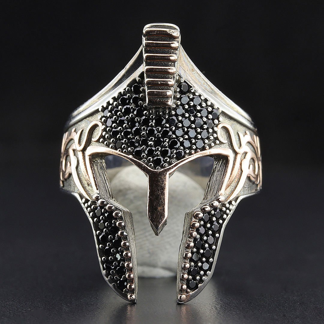 Miğfer Figürlü Yüzük