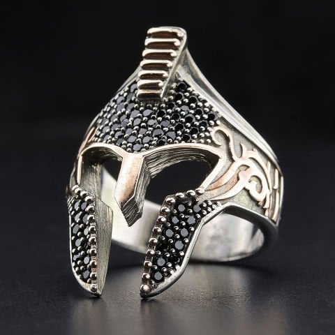 Miğfer Figürlü Yüzük